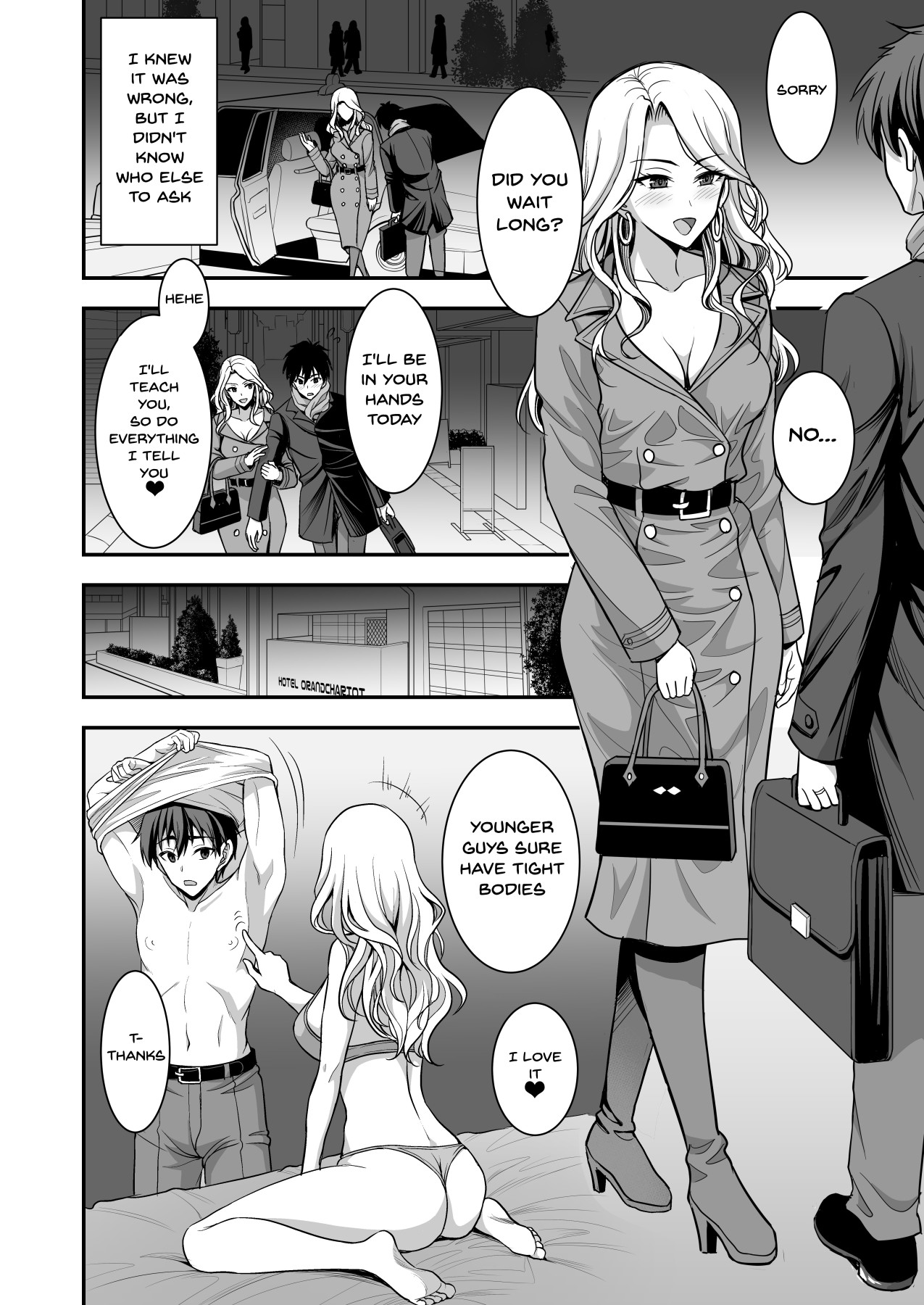 Hentai Manga Comic-An Older Wife's Gentle Trap-Read-17